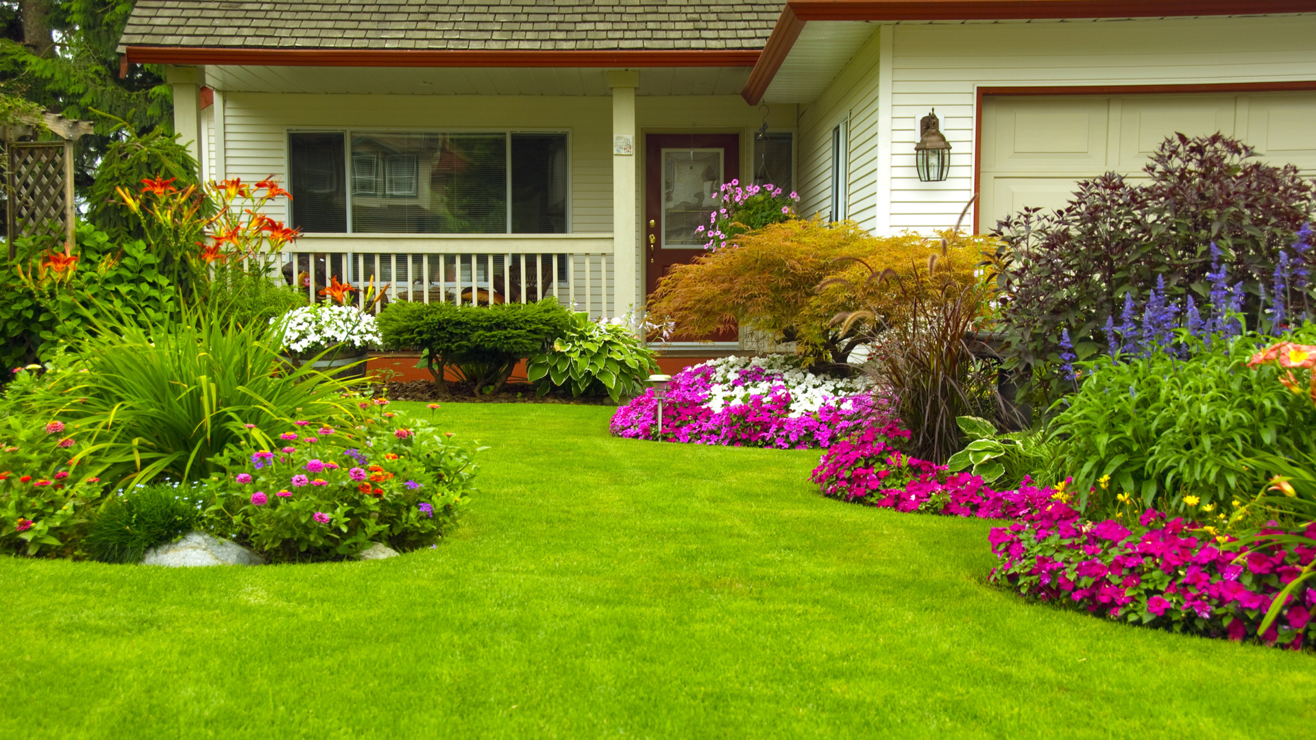 cheap simple front yard landscaping ideas