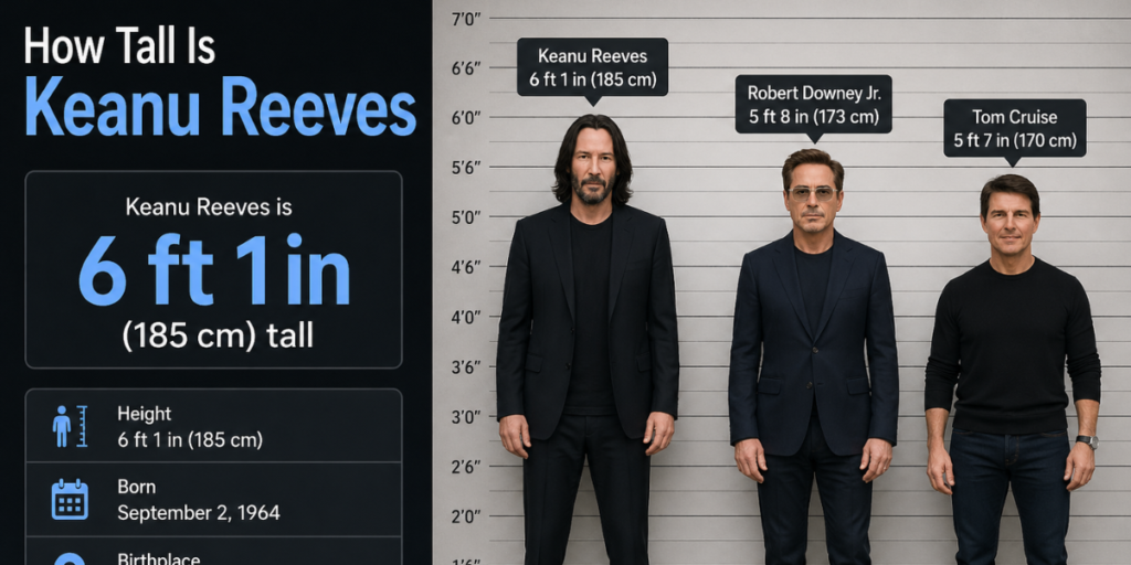 How Tall Is Keanu Reeves​