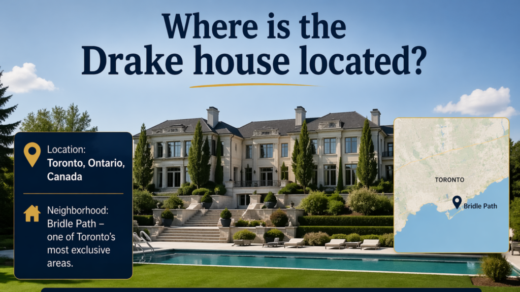 Where is the Drake house located?