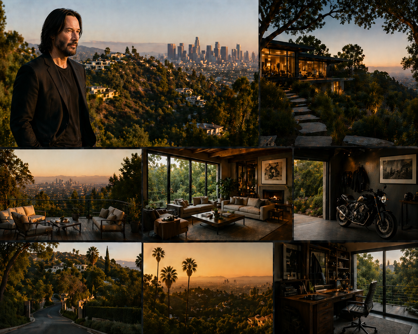 Why Hollywood Hills suits Him
