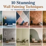 10 Stunning Wall Painting Techniques to Transform Any Room