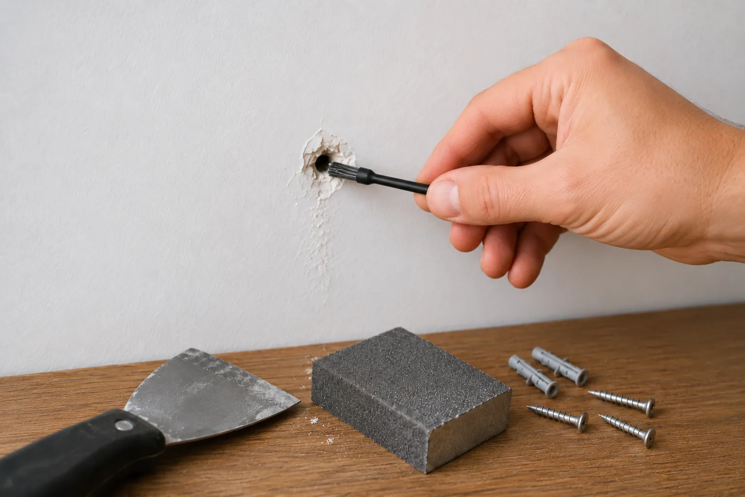 Clean the Hole Before Filling