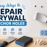 Easy Ways to Repair Drywall Anchor Holes