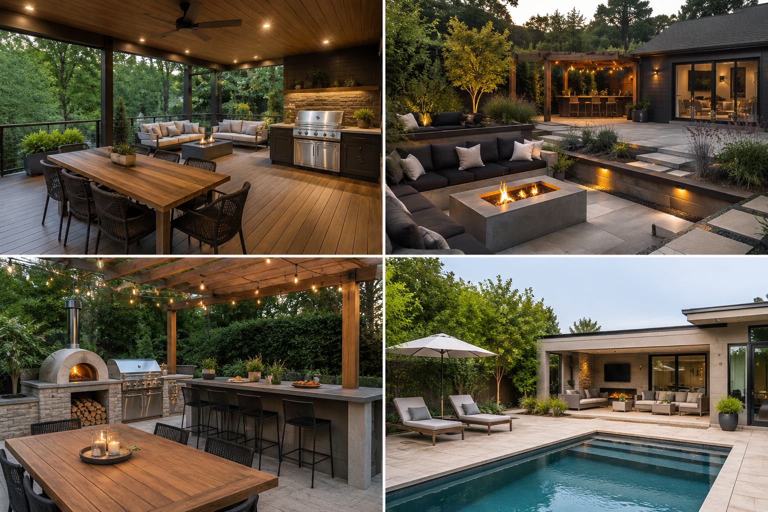 Functional Outdoor Living Spaces
