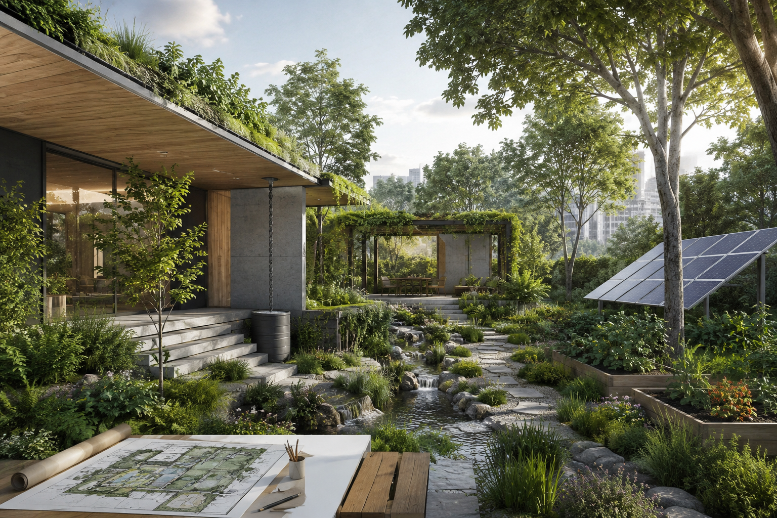 How KD Architects & Roger Morph Approach Sustainable Landscape Design