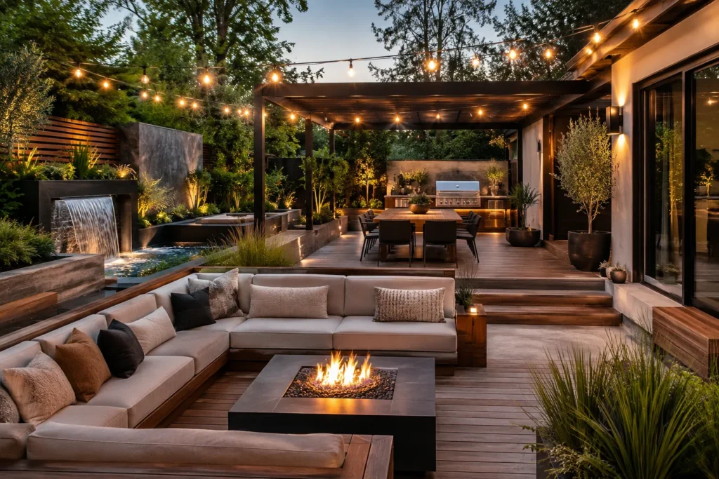 Modern Backyard Decoration Trends