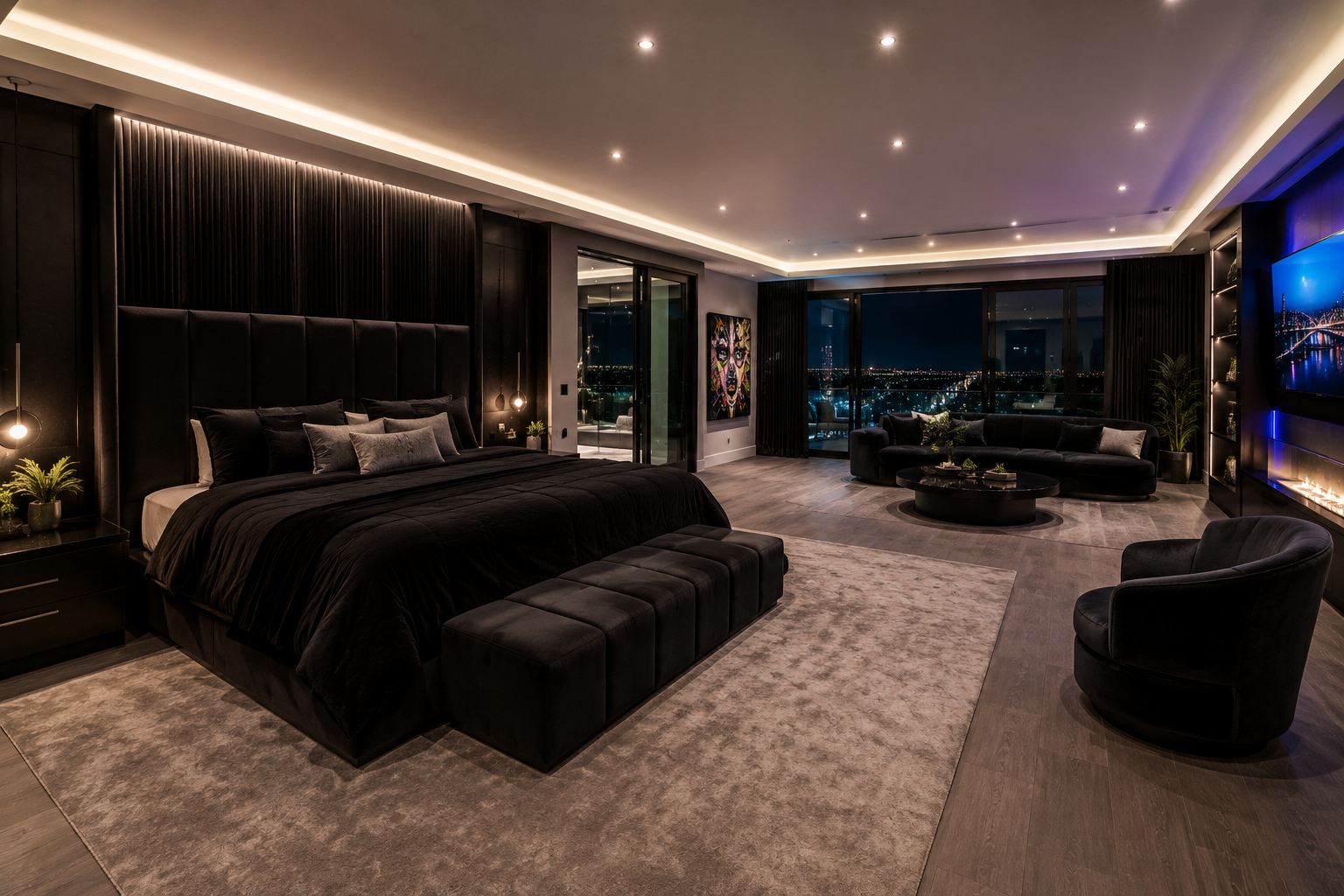 The Master Bedroom of kai cenat