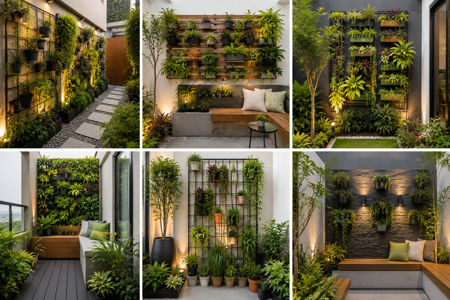 Tips for Small Outdoor Garden Ideas - Vertical.