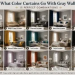 What Color Curtains Go With Gray Walls? 15 Perfect Combinations