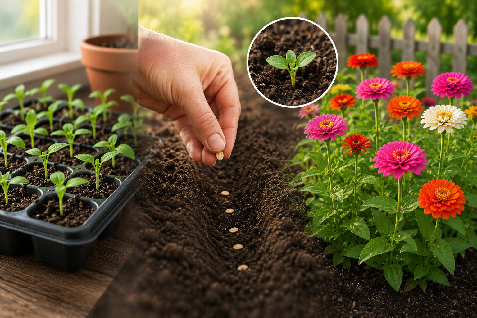 When to Plant Zinnia Seeds