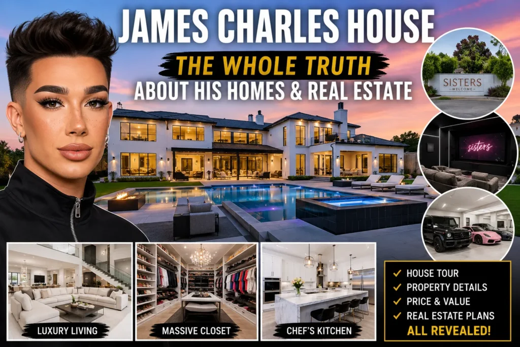 James Charles House – The Whole Truth About His Homes & Real Estate